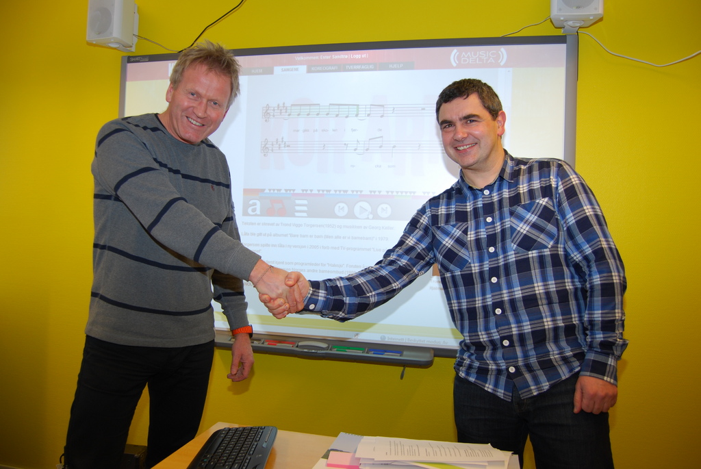 Bård Hestnes, Norsk kulturskoleråd og Lasse Arntsen, Malvik kommune Bård Hestnes, Norsk kulturskoleråd og Lasse Arntsen, Malvik kommune