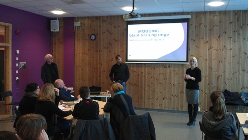 BFT inviterte Stein Gorseth og André Baraldsnes til å snakke om mobbehåndtering BFT inviterte Stein Gorseth og André Baraldsnes til å snakke om mobbehåndtering