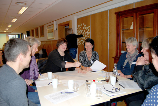 Morgendagens omsorg i Malvik, gruppearbeid Morgendagens omsorg i Malvik, gruppearbeid