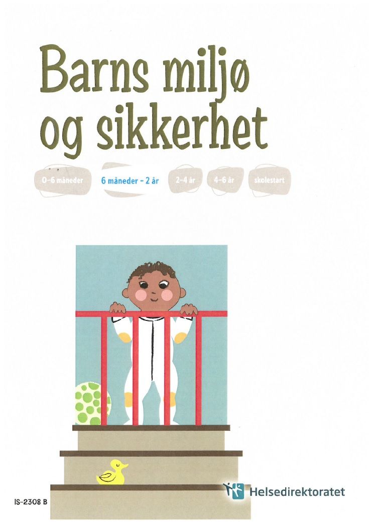 Informasjon om barns miljø og sikkerhet