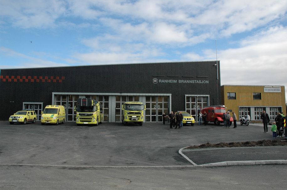 Brannstasjon på Ranheim Brannstasjon på Ranheim