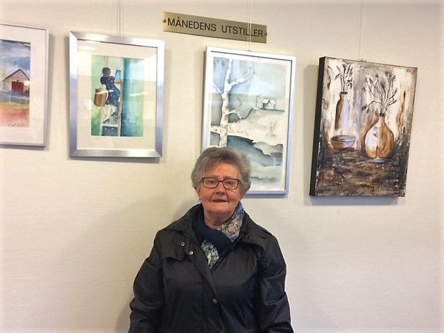 Birgit Nevermo månedens utstiller