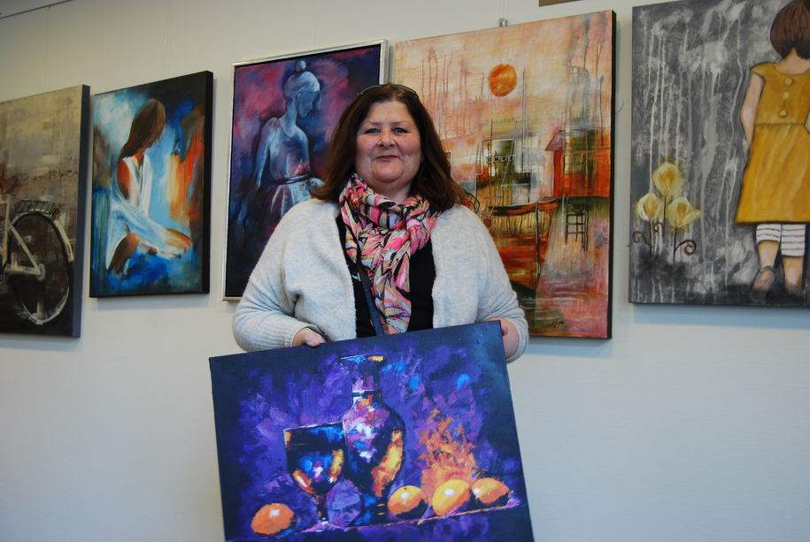 Tone Henriksen er månedens utstiller i mai Tone Henriksen er månedens utstiller i mai