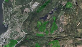 Områder med kalkskog og rikmyr i Gammelåsdalen