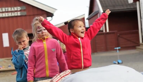 Bilde av jente under årets Solstrandfestila Bilde av jente under årets Solstrandfestila