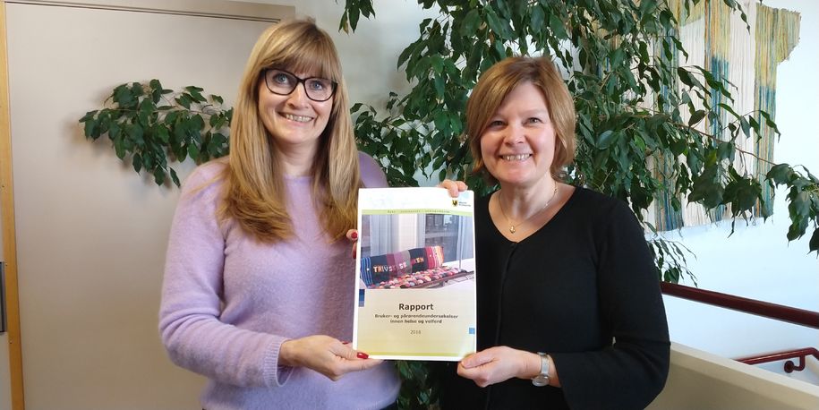 Elin Buholm og Eli Trøan, rådgivere i rådmannens stab, har hatt ansvaret for planlegging, gjennomføring og etterarbeid av undersøkelsen.