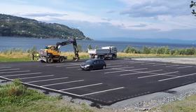 Ny parkeringsplass for Nygården og Malvikstien friluftsområder