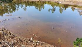 Karussdammen i Stavsjøen Karussdammen i Stavsjøen