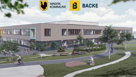 Forsidebilde - Nye Vikhammer ungdomsskole